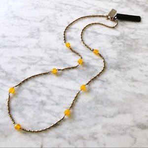 NWT J. Crew Long Beaded Necklace